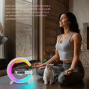 Luminária LED G-Speaker | Caixa de Som Bluetooth | Carregador Sem Fio