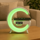 Luminária LED G-Speaker | Caixa de Som Bluetooth | Carregador Sem Fio