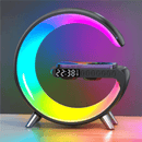 Luminária LED G-Speaker | Caixa de Som Bluetooth | Carregador Sem Fio