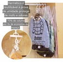 Saco À Vácuo Com Cabide Organizador de Roupas