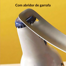 Colher De Aço 4 em 1 Inoxidável Multifuncional Ralador De Alho Amassador Abridor De Garrafas