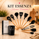 Kit Essenza™ Silicone Premium | Cozinhe Sem Danificar